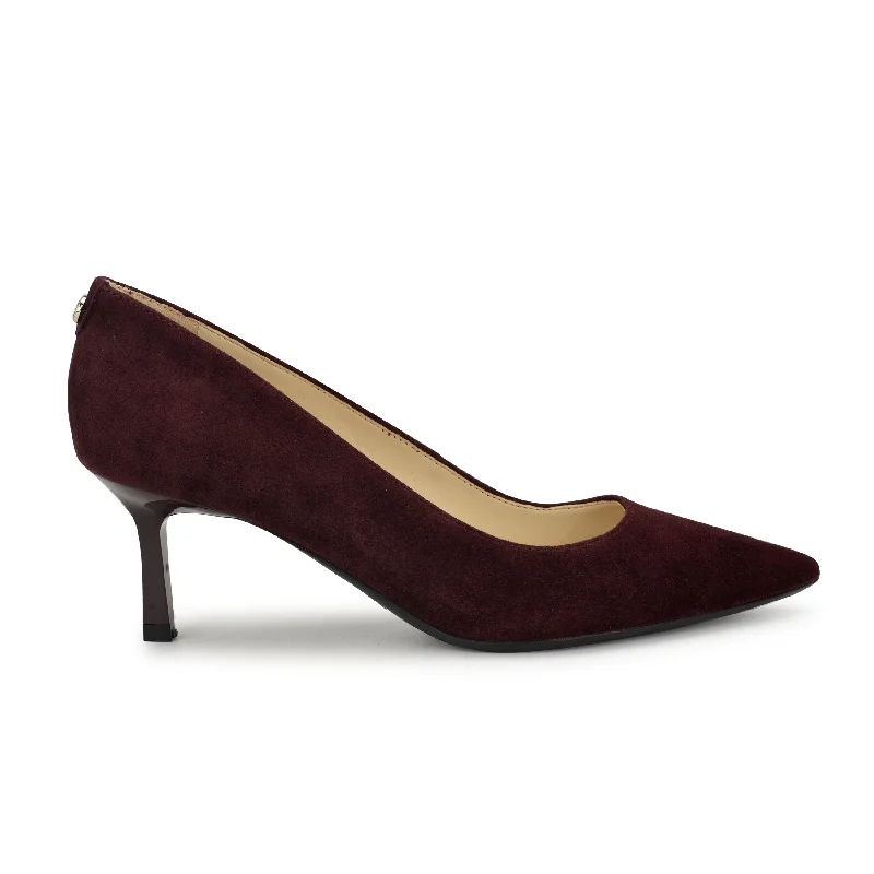 Women's office - appropriate stiletto heel pumps with a low - heel optionKuna 9x9 Pointy Toe Pumps