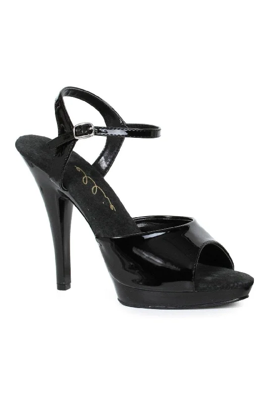 Women's Sling - Back Heeled Sandals with Cut - Out Sides in Gray for a Modern and Stylish Summer Shoe521-JULIET-Wide Width Fashion Sandal | Black Patent Women's Sling - Back Heeled Sandals with Cut - Out Sides in Gray for a Modern and Stylish Summer Shoe521-JULIET-Wide Width Fashion Sandal | Black Patent