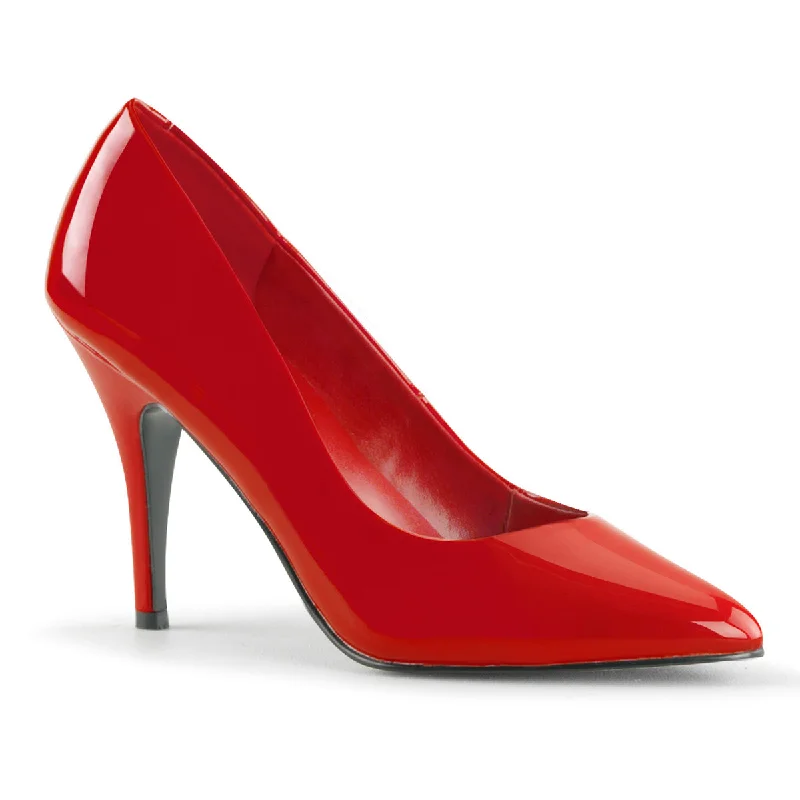 Women's pointed - toe slingback stiletto heel pumps in a peep - toe designVanity-420