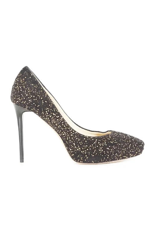 Women's mesh - paneled stiletto heel pumps for breathability[WS5178] Jimmy Choo | Platform pump