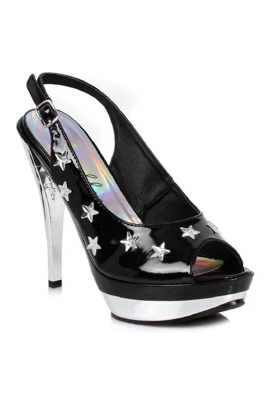 Women's Chunky Heeled Sandals with Studded Detail in Black for a Punk - Inspired and Edgy Style515-SKYLAR Fashion Sandal | Black Patent Women's Chunky Heeled Sandals with Studded Detail in Black for a Punk - Inspired and Edgy Style515-SKYLAR Fashion Sandal | Black Patent