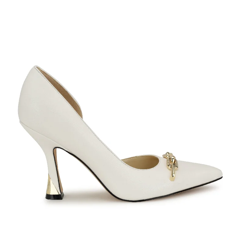 Women's tassel - adorned stiletto heel pumps for a bohemian touchVampe d'Orsay Chain Pumps