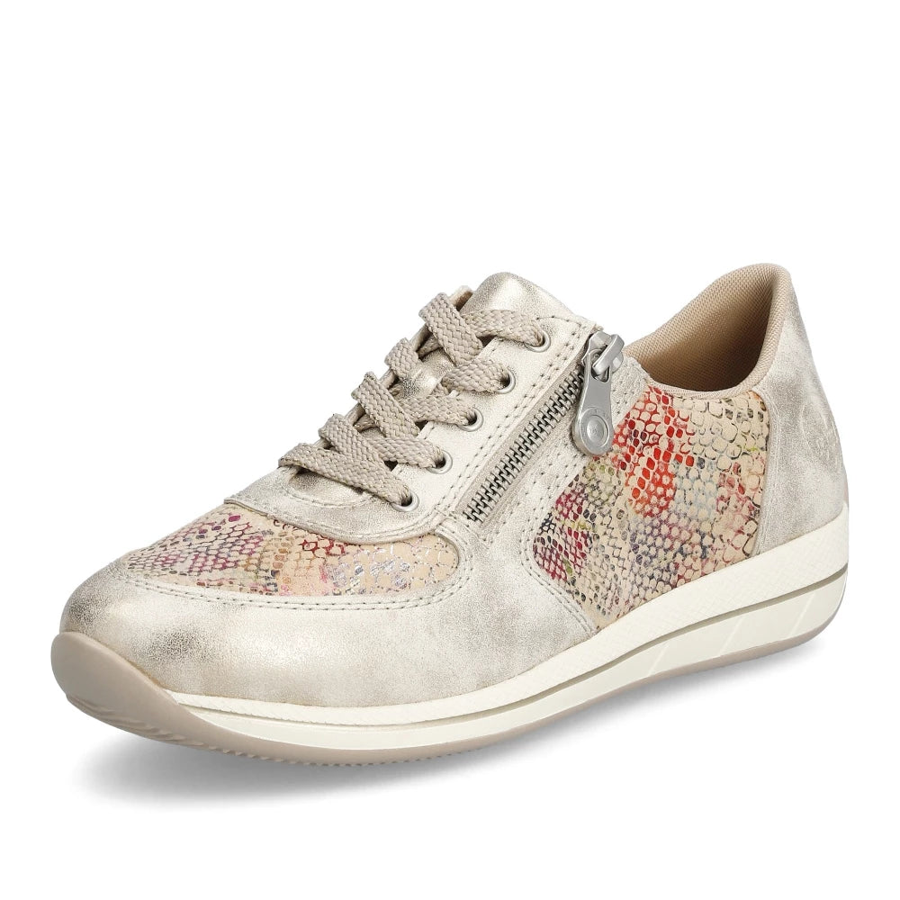 Women's casual shoes with leopard prints for a trendy style Rieker N1112-91