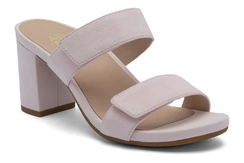 Adjustable Strap Women's Sandals with a Padded Heel in Pink for a Custom FitTempo Slide
