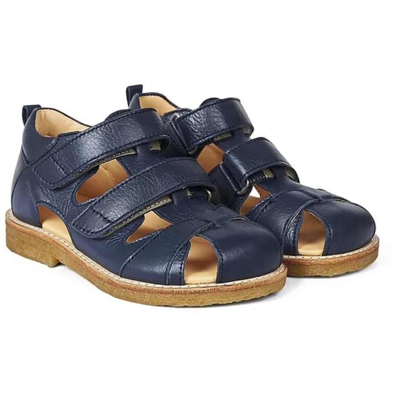 Waterproof Women's Rubber Beach Sandals with Arch Support in Blue for Water ActivitiesAngulus Sandal W. Velcro Navy Waterproof Women's Rubber Beach Sandals with Arch Support in Blue for Water ActivitiesAngulus Sandal W. Velcro Navy