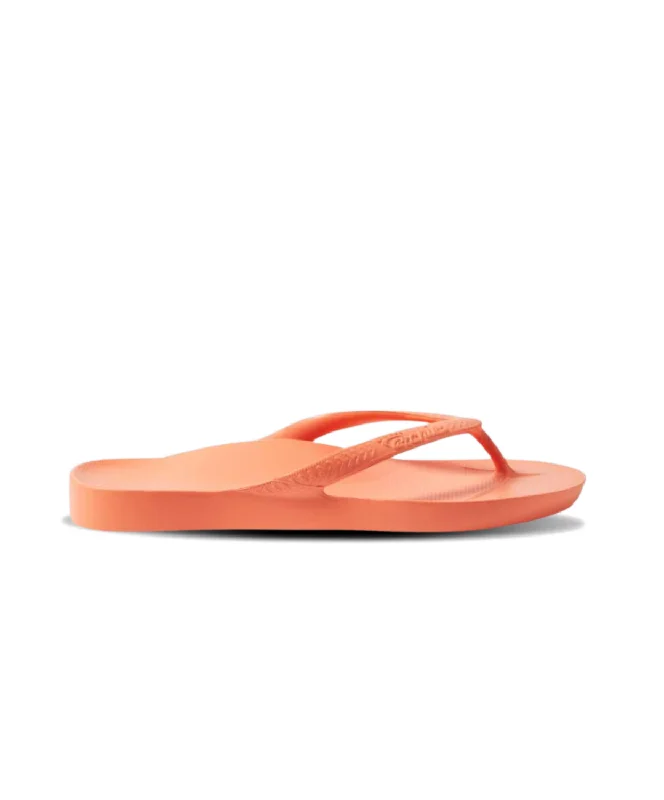 Anti - Slip Women's Sandals with a Grooved Sole in Green for Outdoor AdventuresArchies Arch Support Peach Thongs Anti - Slip Women's Sandals with a Grooved Sole in Green for Outdoor AdventuresArchies Arch Support Peach Thongs