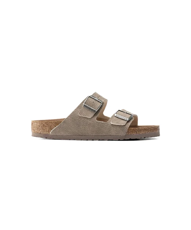 Sustainable Women's Recycled Material Sandals in Beige for Eco - Conscious ShoppersBirkenstock Arizona BirkiBuc Desert Dust Grey Taupe Vegan Sandals Sustainable Women's Recycled Material Sandals in Beige for Eco - Conscious ShoppersBirkenstock Arizona BirkiBuc Desert Dust Grey Taupe Vegan Sandals