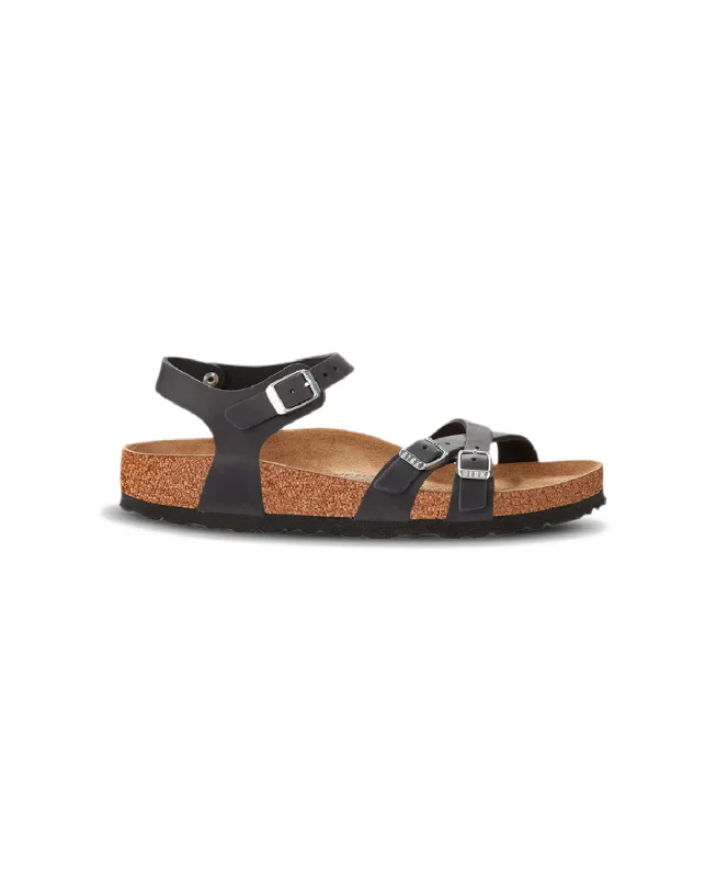 Elastic - Strap Women's Sandals with a Padded Toe in Teal for Easy On - and - OffBirkenstock Kumba Oiled Leather Black Sandals Elastic - Strap Women's Sandals with a Padded Toe in Teal for Easy On - and - OffBirkenstock Kumba Oiled Leather Black Sandals