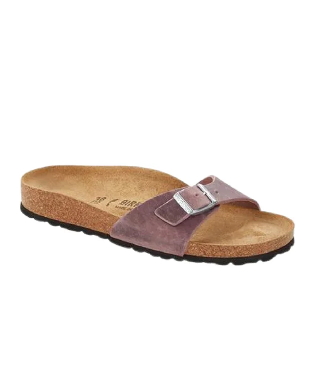 Orthopedic Women's Sandals with Arch Support in Gray for Foot HealthBirkenstock Madrid Oiled Leather Lavender Sandals Orthopedic Women's Sandals with Arch Support in Gray for Foot HealthBirkenstock Madrid Oiled Leather Lavender Sandals