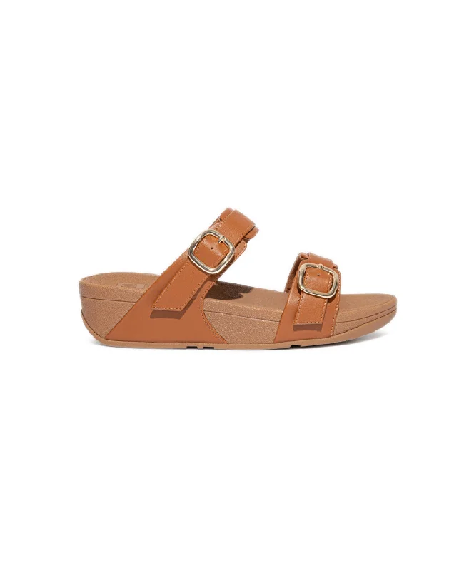 Waterproof Women's Rubber Beach Sandals with Arch Support in Blue for Water ActivitiesFitFlop Lulu Adjustable Leather Slides Brown Waterproof Women's Rubber Beach Sandals with Arch Support in Blue for Water ActivitiesFitFlop Lulu Adjustable Leather Slides Brown