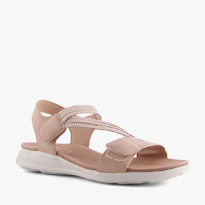 Plus Size Women's Wide - Width Platform Sandals in Black for Added Comfort and HeightFLORRIE BLUSH Plus Size Women's Wide - Width Platform Sandals in Black for Added Comfort and HeightFLORRIE BLUSH