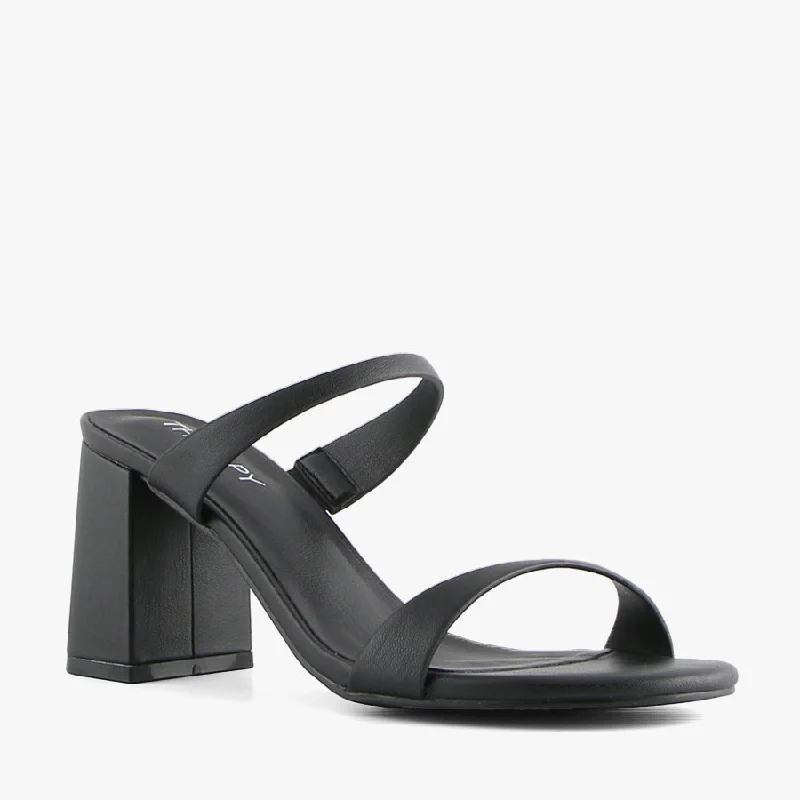 Shock - Absorbing Women's Sandals with a Soft Insole in Black for Active LifestylesKIRRA BLACK Shock - Absorbing Women's Sandals with a Soft Insole in Black for Active LifestylesKIRRA BLACK