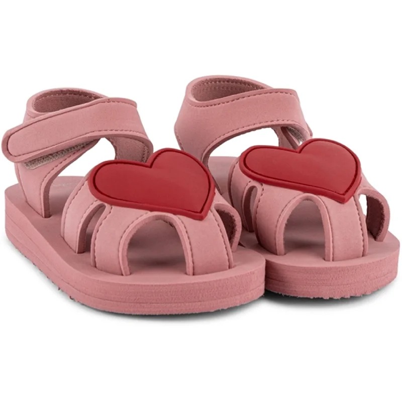 Plus Size Women's Wide - Width Platform Sandals in Black for Added Comfort and HeightKonges Sløjd Sable Heart Sandal Blush Plus Size Women's Wide - Width Platform Sandals in Black for Added Comfort and HeightKonges Sløjd Sable Heart Sandal Blush