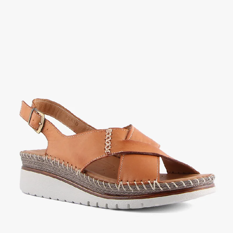 Sustainable Women's Recycled Material Sandals in Beige for Eco - Conscious ShoppersPARRY COCONUT Sustainable Women's Recycled Material Sandals in Beige for Eco - Conscious ShoppersPARRY COCONUT