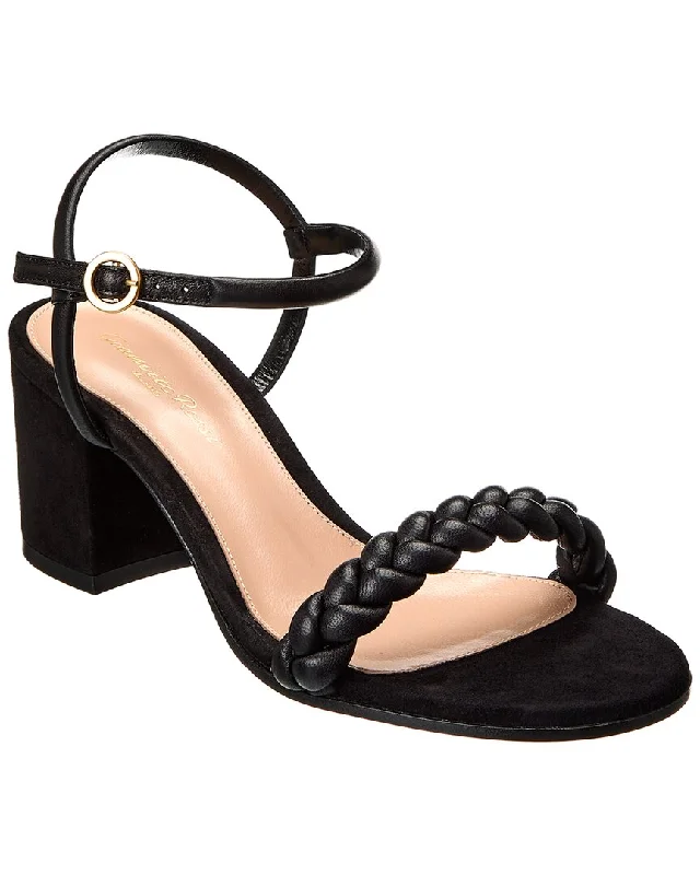 Women's Cork - Soled Espadrille Sandals with a Rope - Trimmed Upper in Navy for a Summer Vibe Women's Cork - Soled Espadrille Sandals with a Rope - Trimmed Upper in Navy for a Summer Vibe Women's Rhinestone - Embellished Open - Toe Sandals in Silver for a Glamorous Party LookGianvito Rossi Cruz 60 Leather Sandal