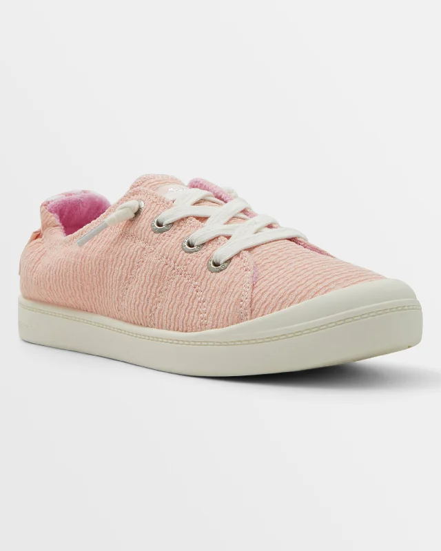 Foldable Women's Travel Sneakers for Compact Storage in Luggage Women's Sneakers with Adjustable Straps for a Customized Fit During High - Impact ExercisesBayshore Plus Shoes - Blush