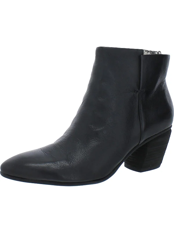women's booties with ankle strapKinga Womens Leather Ankle Booties